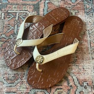 Tory Burch Leather Sandals